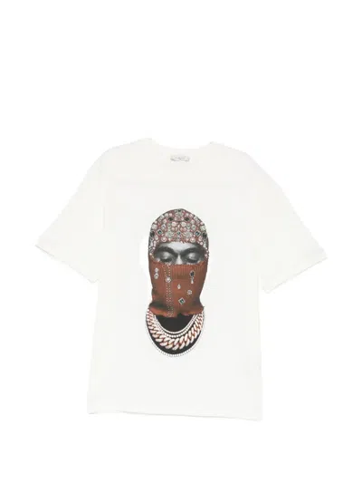 Ih Nom Uh Nit White Graphic Print Crew Neck Short-sleeve T-shirt