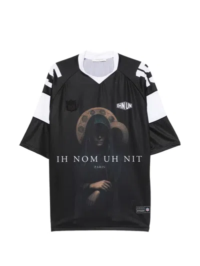 Ih Nom Uh Nit Holy Mary Graphic T-shirt In Black