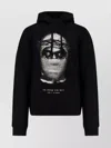 Ih Nom Uh Nit Hooded Sweatshirt Featuring Graphic Print In Black