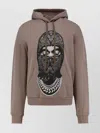 Ih Nom Uh Nit Hooded Sweatshirt Featuring Graphic Print In Brown