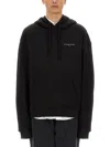 Ih Nom Uh Nit Relaxed Fit Black Hoodie With Graphic Design In Black