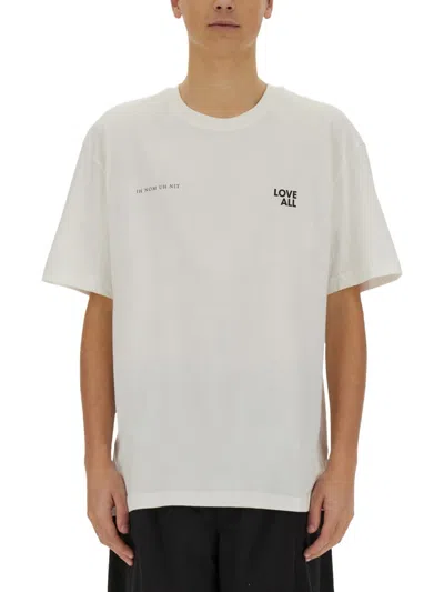 Ih Nom Uh Nit Jesus Love All Print T-shirt In White