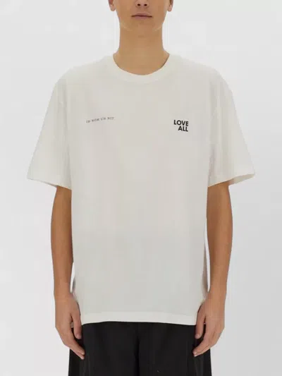 Ih Nom Uh Nit Jesus Love Text Graphic Crew Neck T-shirt In Multi