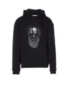 Ih Nom Uh Nit Graphic Hooded Sweater Kangaroo Pocket In Multi