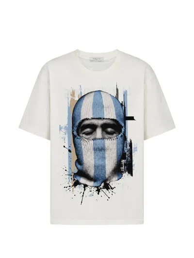 Ih Nom Uh Nit Limited Edition La Mano De Dios Graphic T-shirt In White