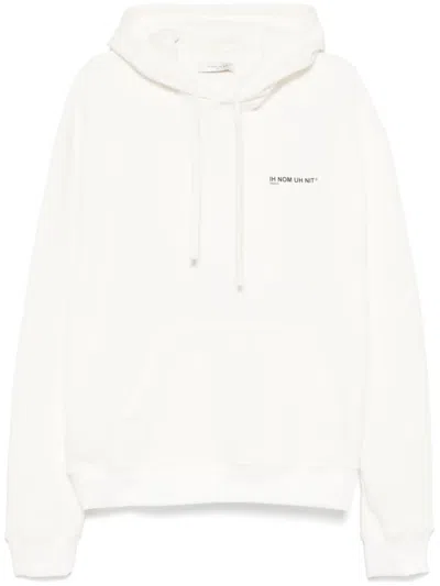 Ih Nom Uh Nit Leopard Mask Hoodie In 白色