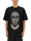 Ih Nom Uh Nit Leopard Mask Print T-shirt In Black