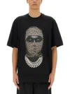 Ih Nom Uh Nit Leopard Mask Print T-shirt In Black