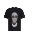 Ih Nom Uh Nit Mask-print T-shirt In Black