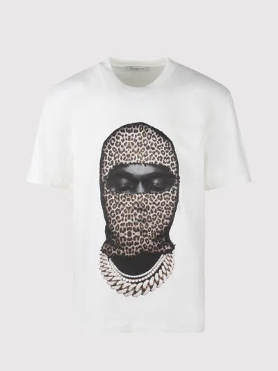Ih Nom Uh Nit Leopard Mask T Shirt T-shirts White In Black