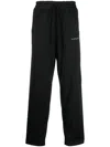 Ih Nom Uh Nit Logo-embellished Side Panels Track Pants In Black