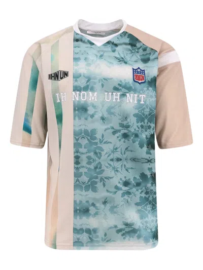 Ih Nom Uh Nit Logo-patch Jersey T-shirt In Green