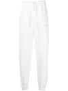 Ih Nom Uh Nit Logo-print Cotton Track Pants In White