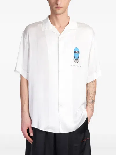 Ih Nom Uh Nit Logo-print Shirt In White