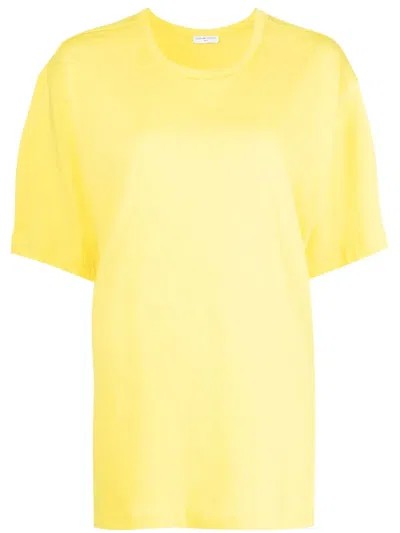 Ih Nom Uh Nit Logo-print Short-sleeve T-shirt In Yellow