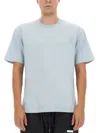 Ih Nom Uh Nit Black Pearl Roses Logo-print T-shirt In Azure
