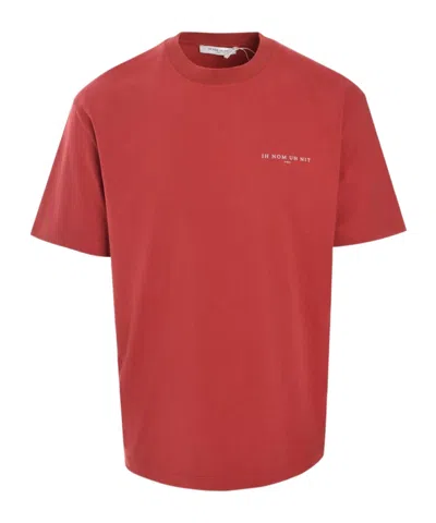 Ih Nom Uh Nit Logo-print T-shirt In Brown