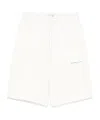 Ih Nom Uh Nit Logo-print Track Shorts In White
