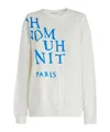 Ih Nom Uh Nit Logo Printed Crewneck Sweatshirt In White