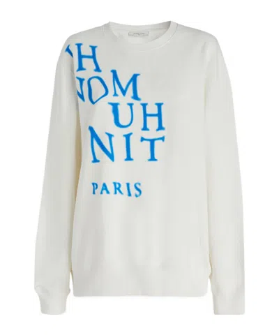 IH NOM UH NIT IH NOM UH NIT LOGO PRINTED CREWNECK SWEATSHIRT