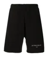 Ih Nom Uh Nit Logo Shorts In Black