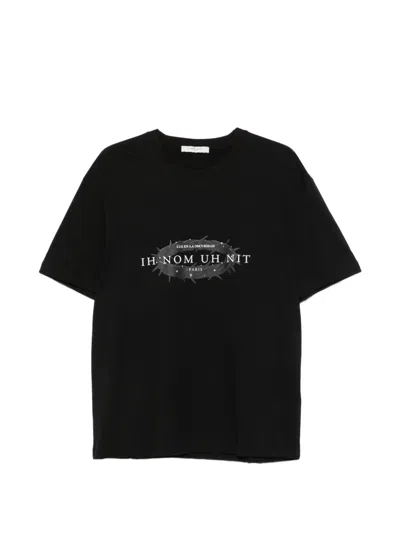 Ih Nom Uh Nit Logo-print T-shirt In Black