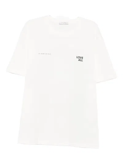 Ih Nom Uh Nit Love All Jesus T-shirt In White