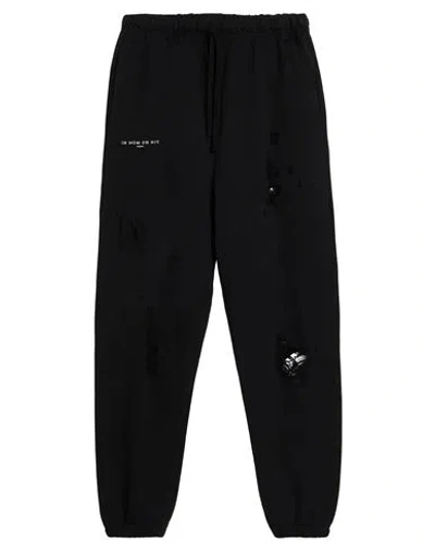 Ih Nom Uh Nit Man Pants Black Size L Cotton