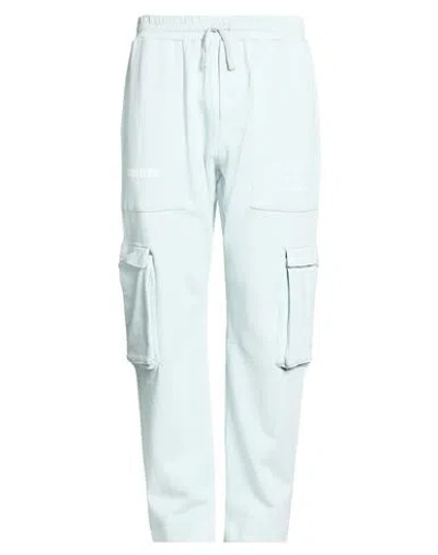 Ih Nom Uh Nit Man Pants Light Blue Size Xl Cotton, Elastane