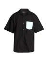 Ih Nom Uh Nit Man Shirt Black Size Xl Cotton