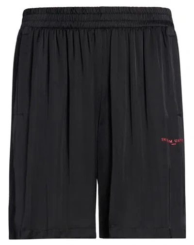 Ih Nom Uh Nit Man Shorts & Bermuda Shorts Black Size S Viscose