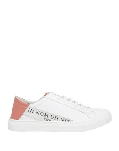Ih Nom Uh Nit Man Sneakers White Size 9 Leather