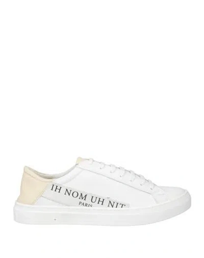 Ih Nom Uh Nit Man Sneakers White Size 9 Leather