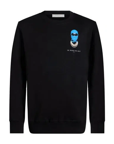 Ih Nom Uh Nit Man Sweatshirt Black Size Xl Cotton