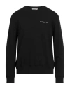 Ih Nom Uh Nit Man Sweatshirt Black Size Xl Cotton, Elastane In Black