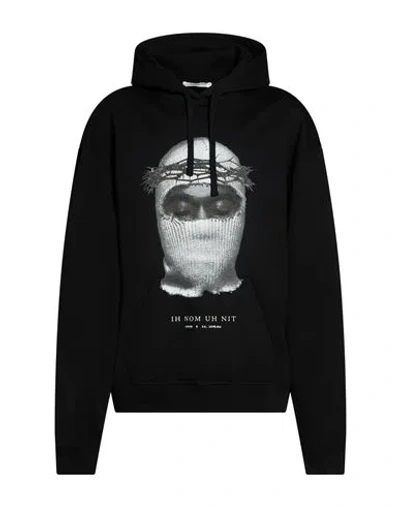 Ih Nom Uh Nit Man Sweatshirt Black Size Xxl Cotton