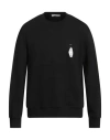 Ih Nom Uh Nit Man Sweatshirt Black Size Xxl Cotton, Elastane
