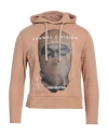 Ih Nom Uh Nit Man Sweatshirt Camel Size S Cotton, Elastane In Beige