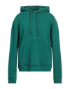 Ih Nom Uh Nit Man Sweatshirt Deep Teal Size L Cotton, Elastane In Green