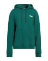Ih Nom Uh Nit Man Sweatshirt Green Size Xl Cotton, Elastane