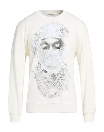 Ih Nom Uh Nit Man Sweatshirt Off White Size M Cotton