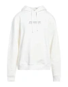 Ih Nom Uh Nit Man Sweatshirt Off White Size Xl Cotton, Elastane