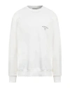 Ih Nom Uh Nit Man Sweatshirt Off White Size S Cotton, Elastane