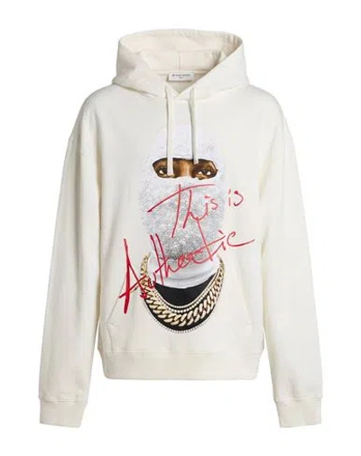 Ih Nom Uh Nit Man Sweatshirt Off White Size Xxl Cotton