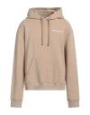Ih Nom Uh Nit Man Sweatshirt Sand Size M Cotton In Beige