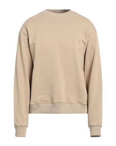 Ih Nom Uh Nit Man Sweatshirt Sand Size M Cotton, Elastane In Beige
