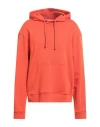 Ih Nom Uh Nit Man Sweatshirt Tomato Red Size Xl Cotton, Elastane