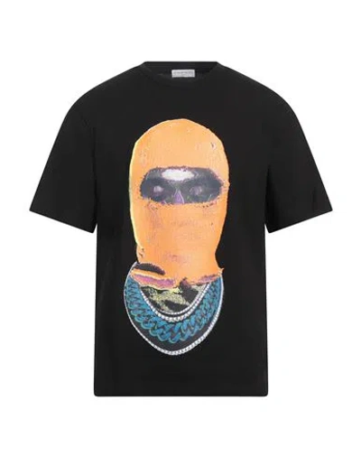 Ih Nom Uh Nit Man T-shirt Black Size M Cotton, Elastane
