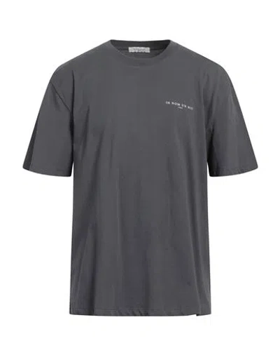 Ih Nom Uh Nit Cotton T-shirt In Grey