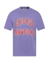 Ih Nom Uh Nit Man T-shirt Lilac Size Xl Cotton In Purple